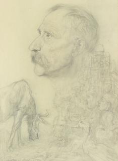 Austin Osman Spare - The Nascent Soul (Portrait Of Walter Warren)