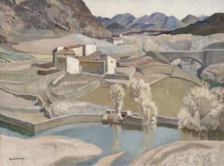Averil Burleigh - A Spanish Village