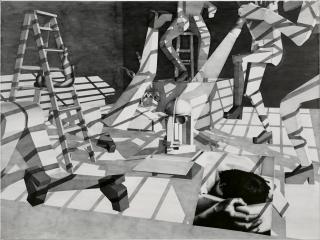 Avery Singer - Dancers Around An Effigy To Modernism