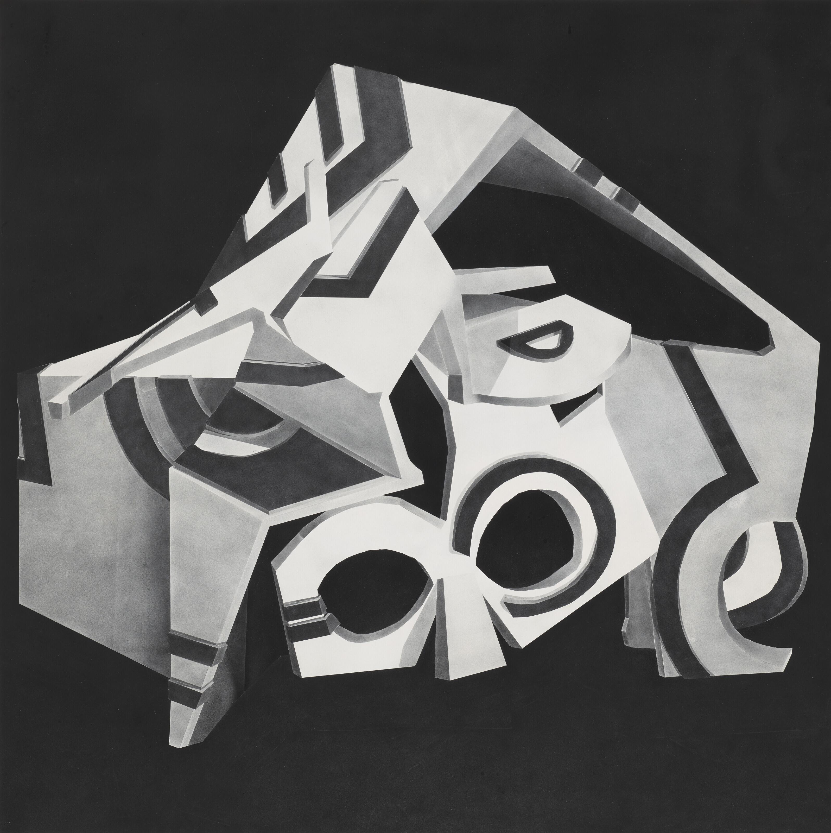 Avery Singer - Prada Mask