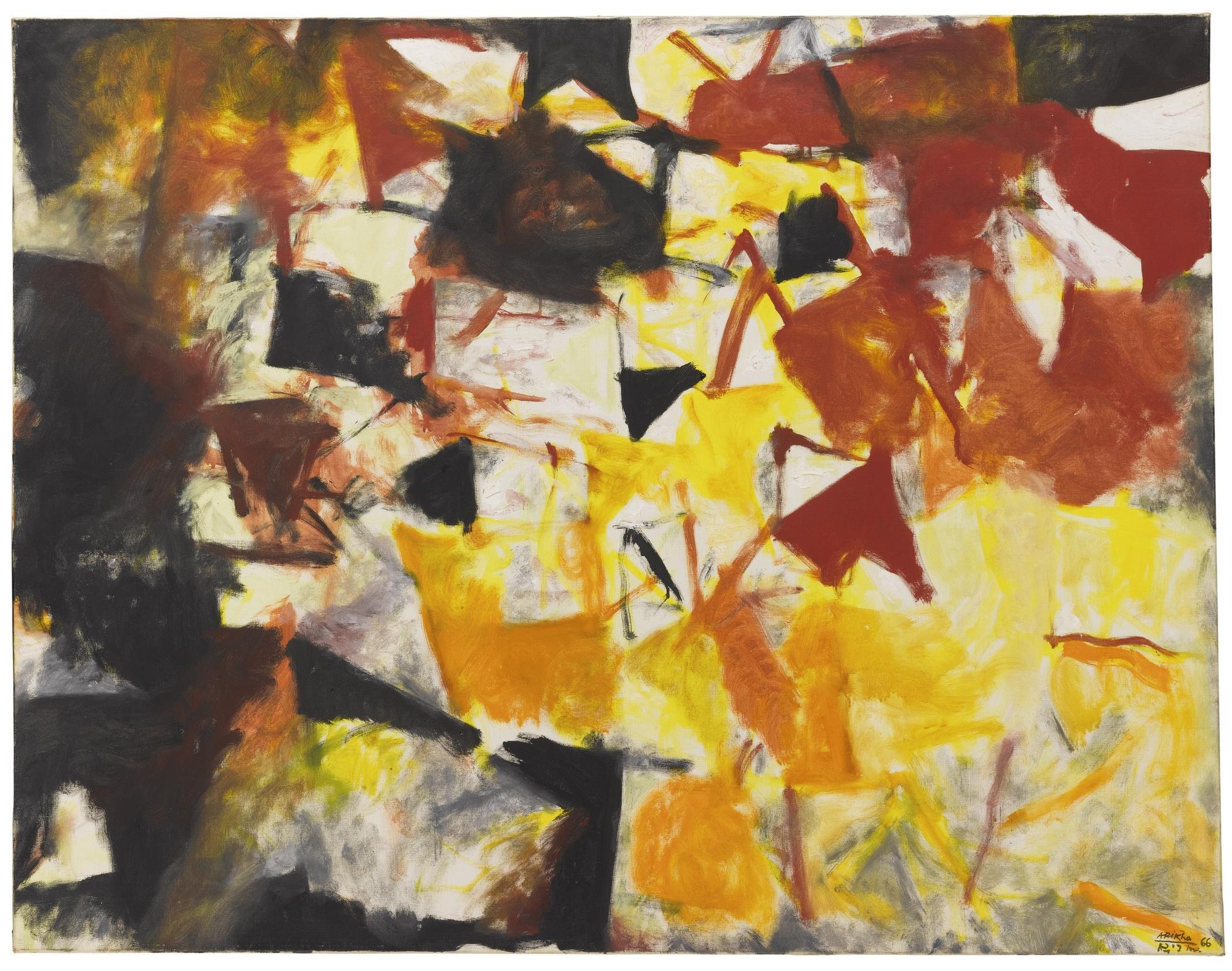 Avigdor Arikha - Abstract Composition