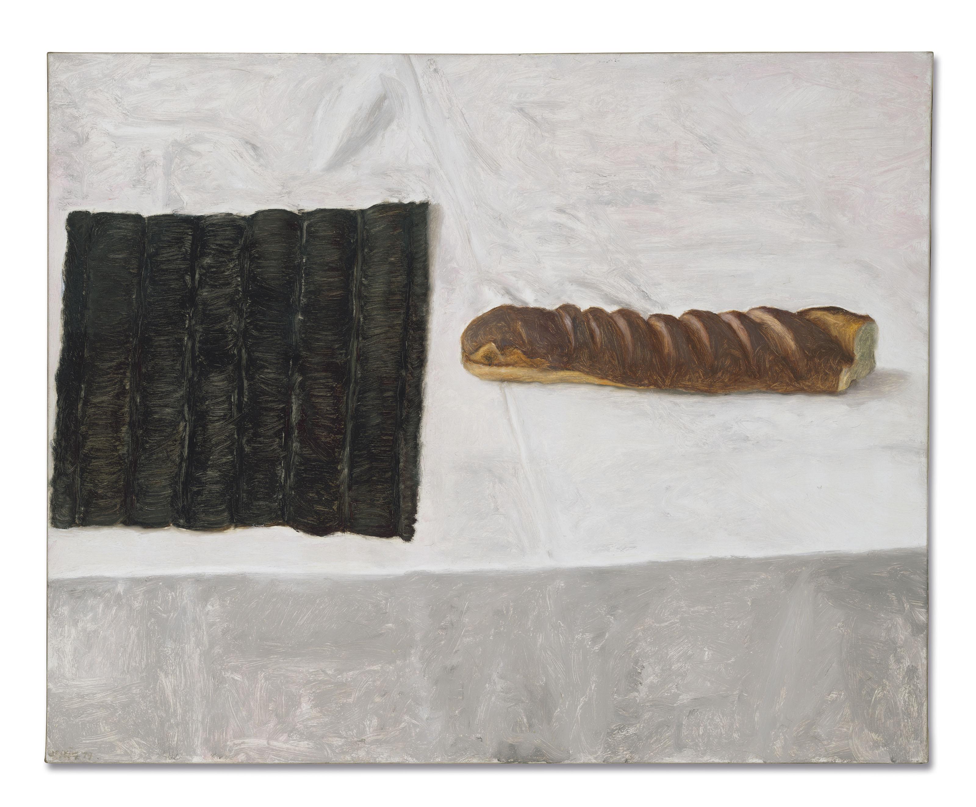 Avigdor Arikha - Black Mat and Dry Bread