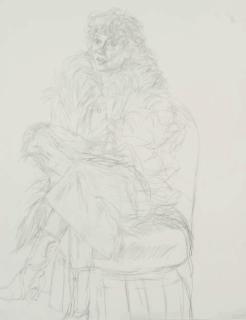 Avigdor Arikha - Portrait de Landa Crommelynck