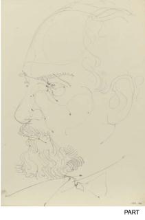 Avigdor Arikha - Portrait of A Man