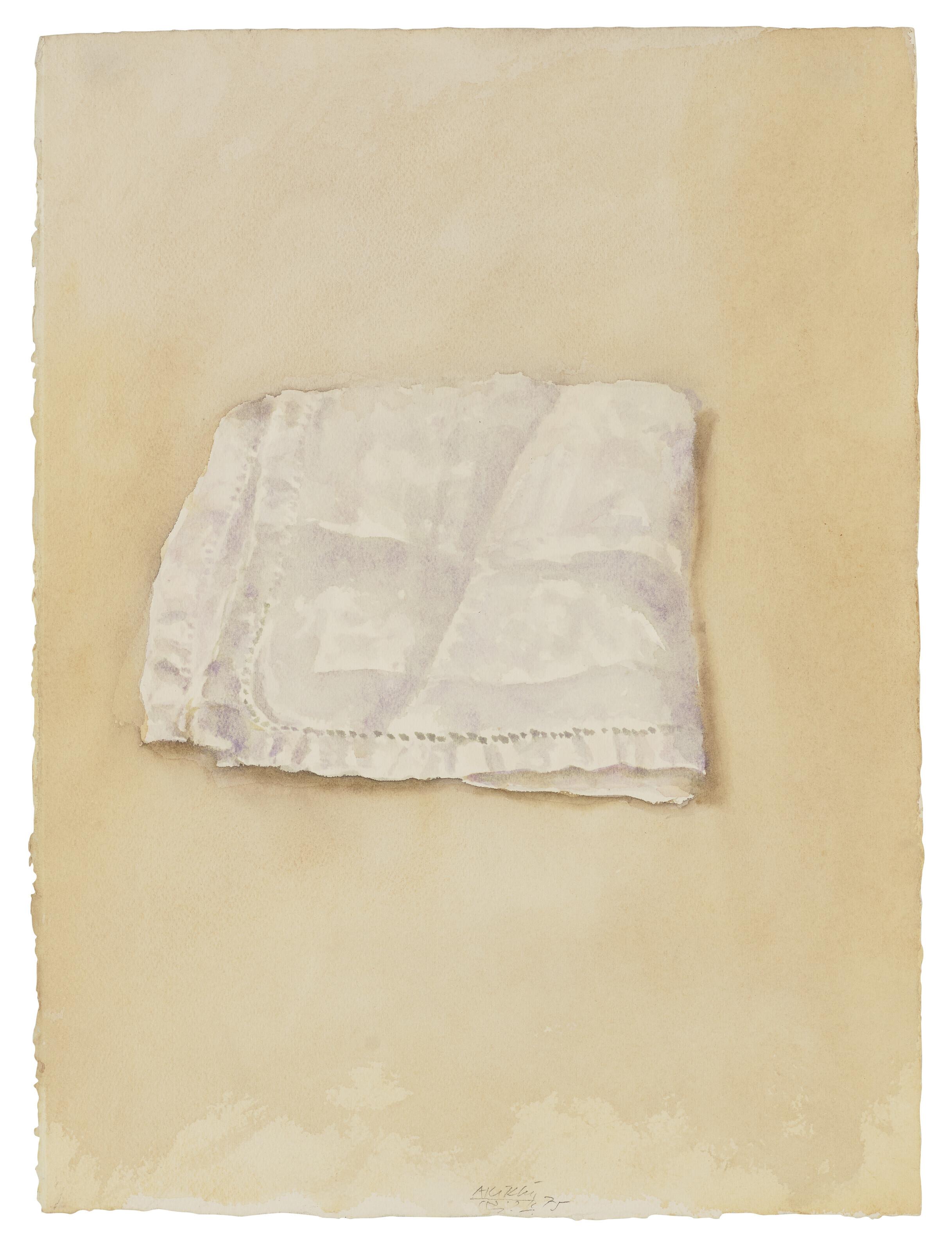 Avigdor Arikha - White Napkin