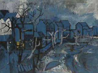 Avinash Chandra - Blue Landscape