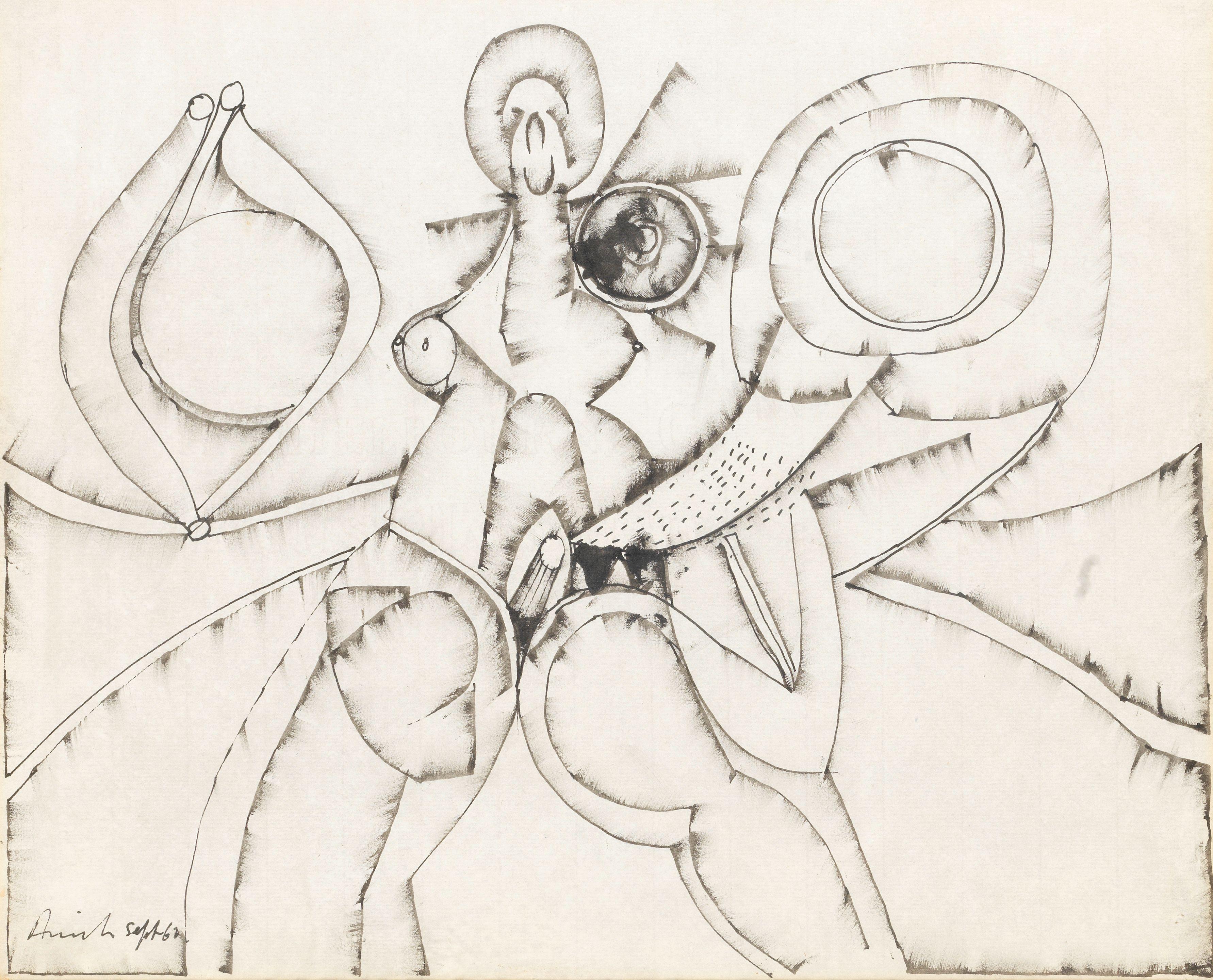 Avinash Chandra - Two works: Untitled I; Untitled II