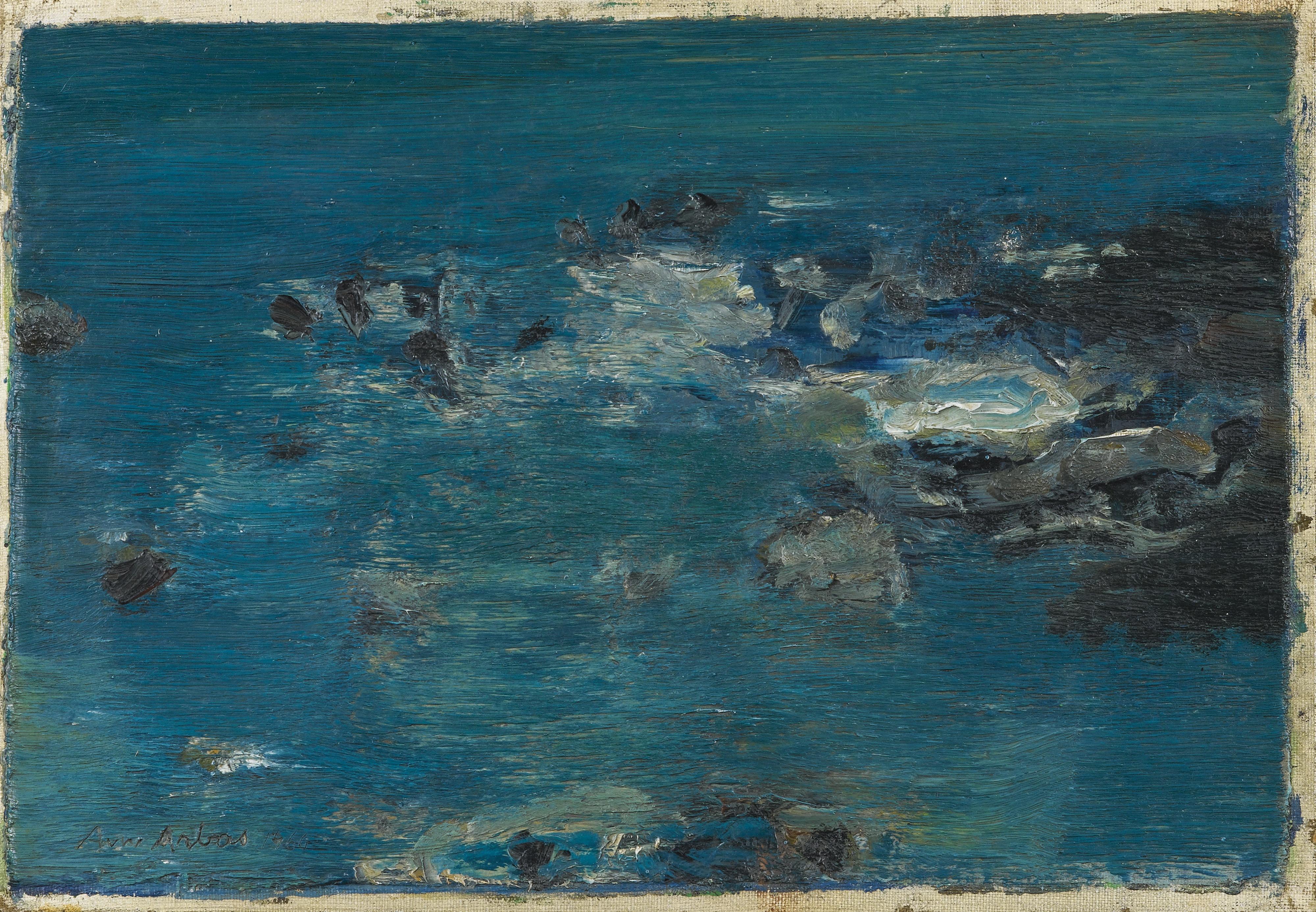 Avni Arbas - Sans Titreavni Arbas ; Untitled ; Signed Lower Left And On Reverse ; Oil On Canvas  