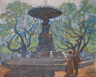 Axel Erdmann - Molin\'s fountain in Kungsträdgården