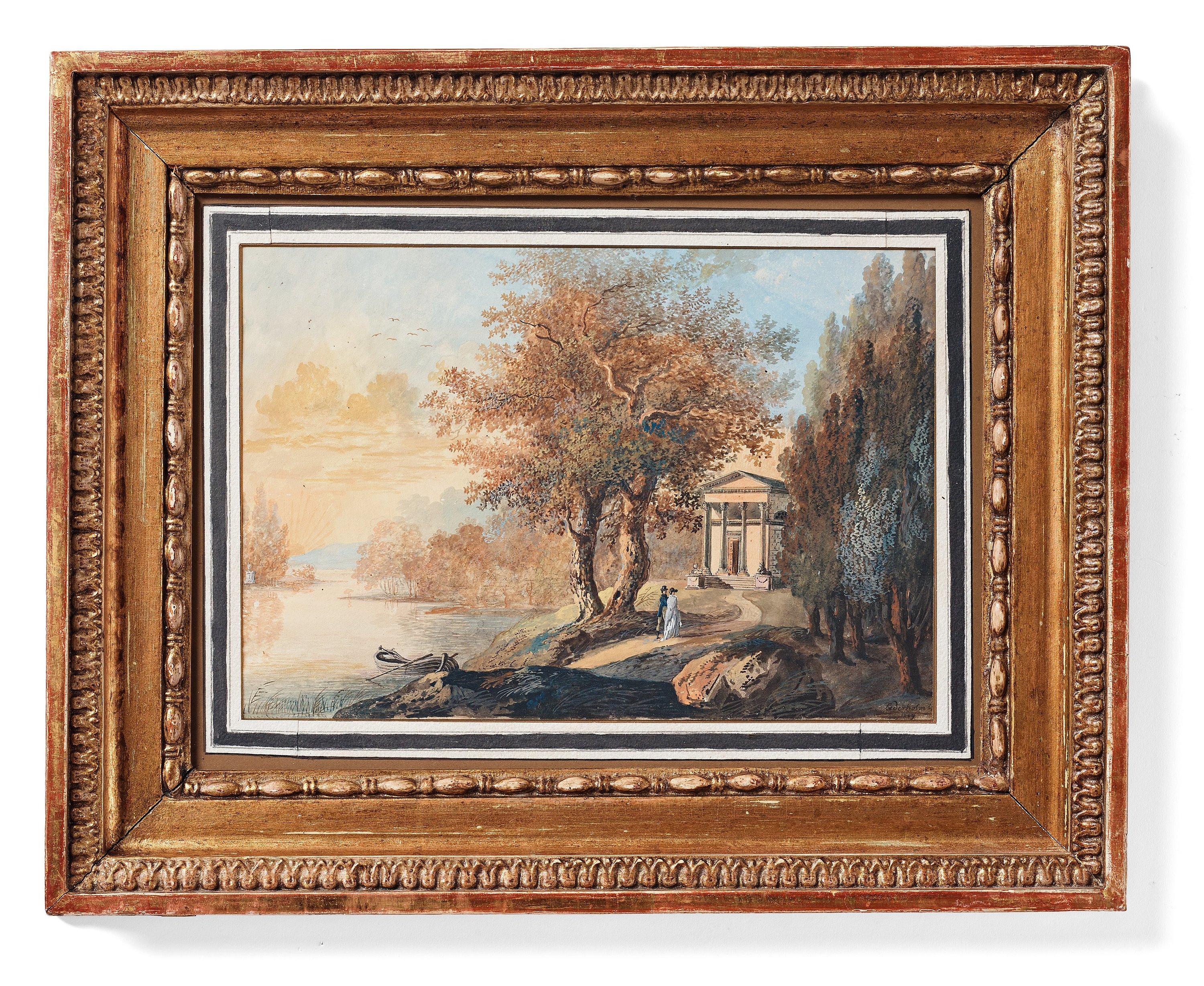 Axel Fredrik Cederholm - The Tempe of Amor and Psyche