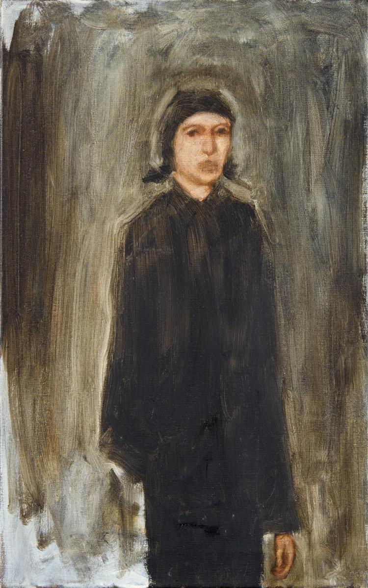 Axel Geis - »Frau in Schwarz«.
