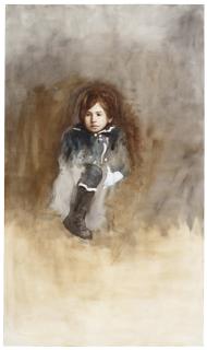 Axel Geis - Junge mit angezogenem Bein