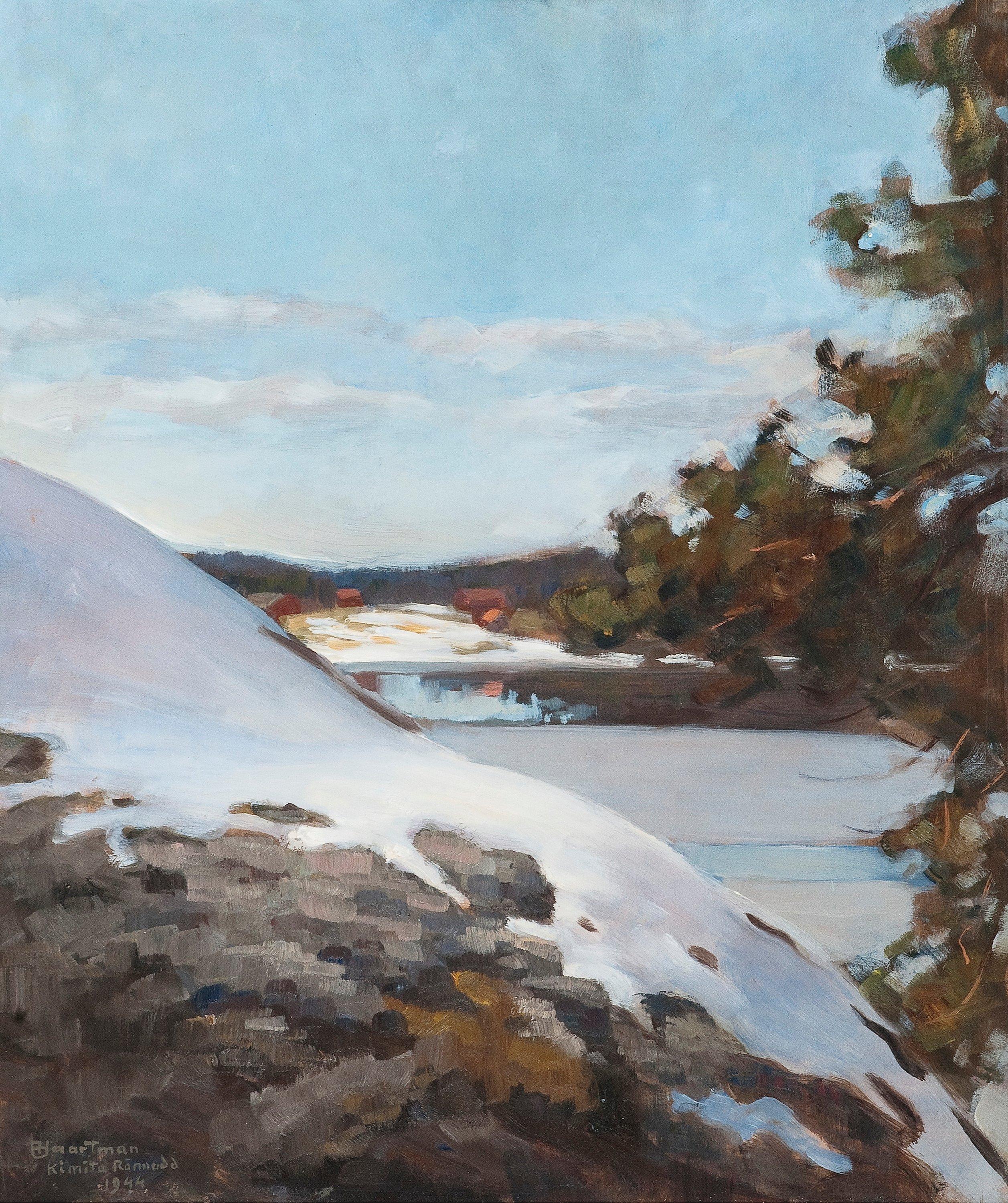 Axel Haartman - Winter Landscape.