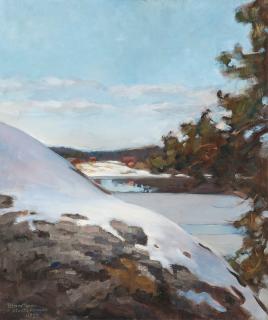 Axel Haartman - Winter Landscape.