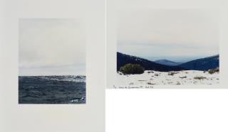 Axel Hütte - Konvolut von 2 C-Prints.