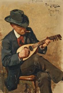 Axel Jungstedt - Portrait of the architect Aron Johansson