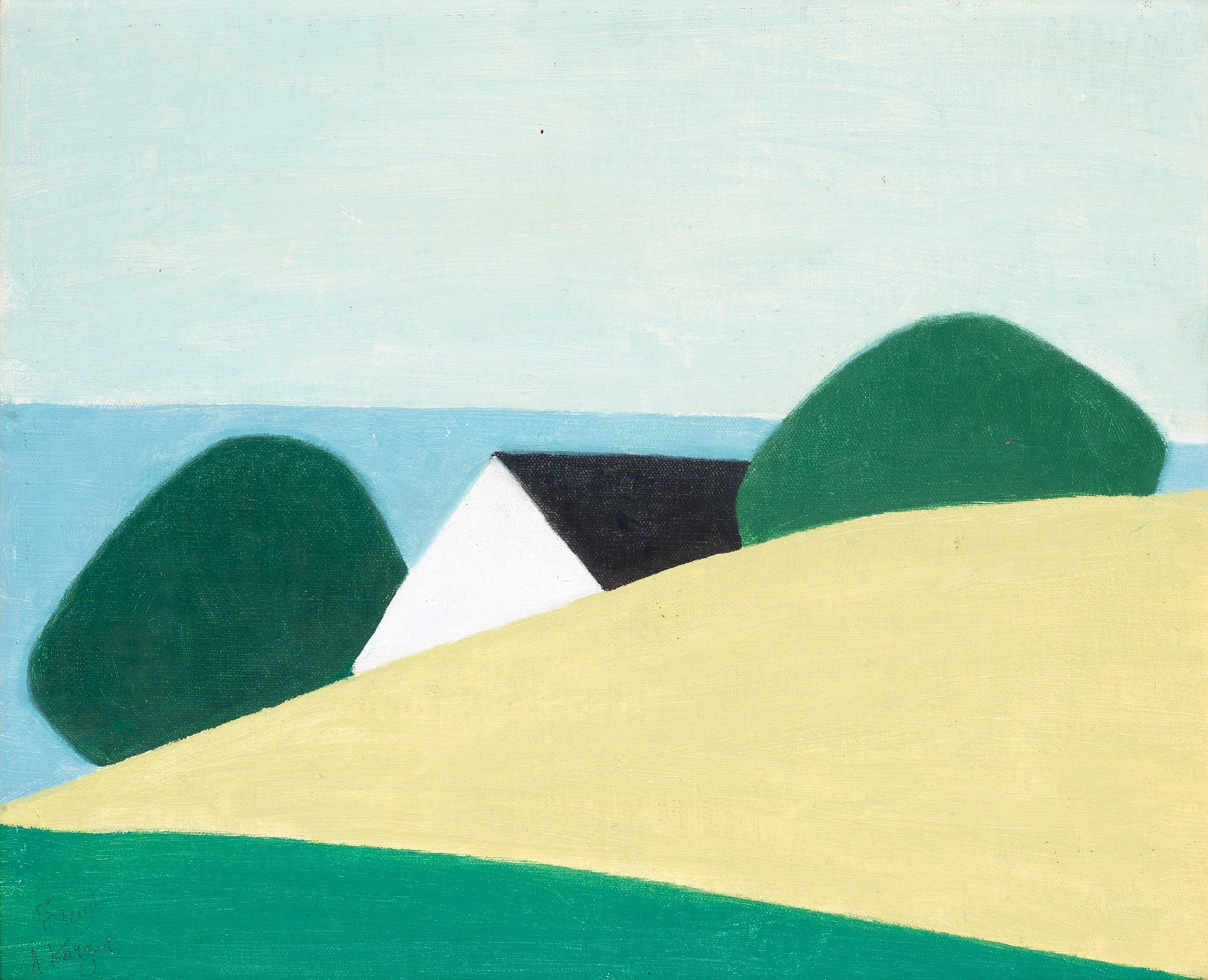 Axel Kargel - House by the sea, Öland, Sweden