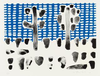 Axel Kasseböhmer - 8 Landschaften (5 Blätter aus einer Mappe mit 8 Arbeiten)