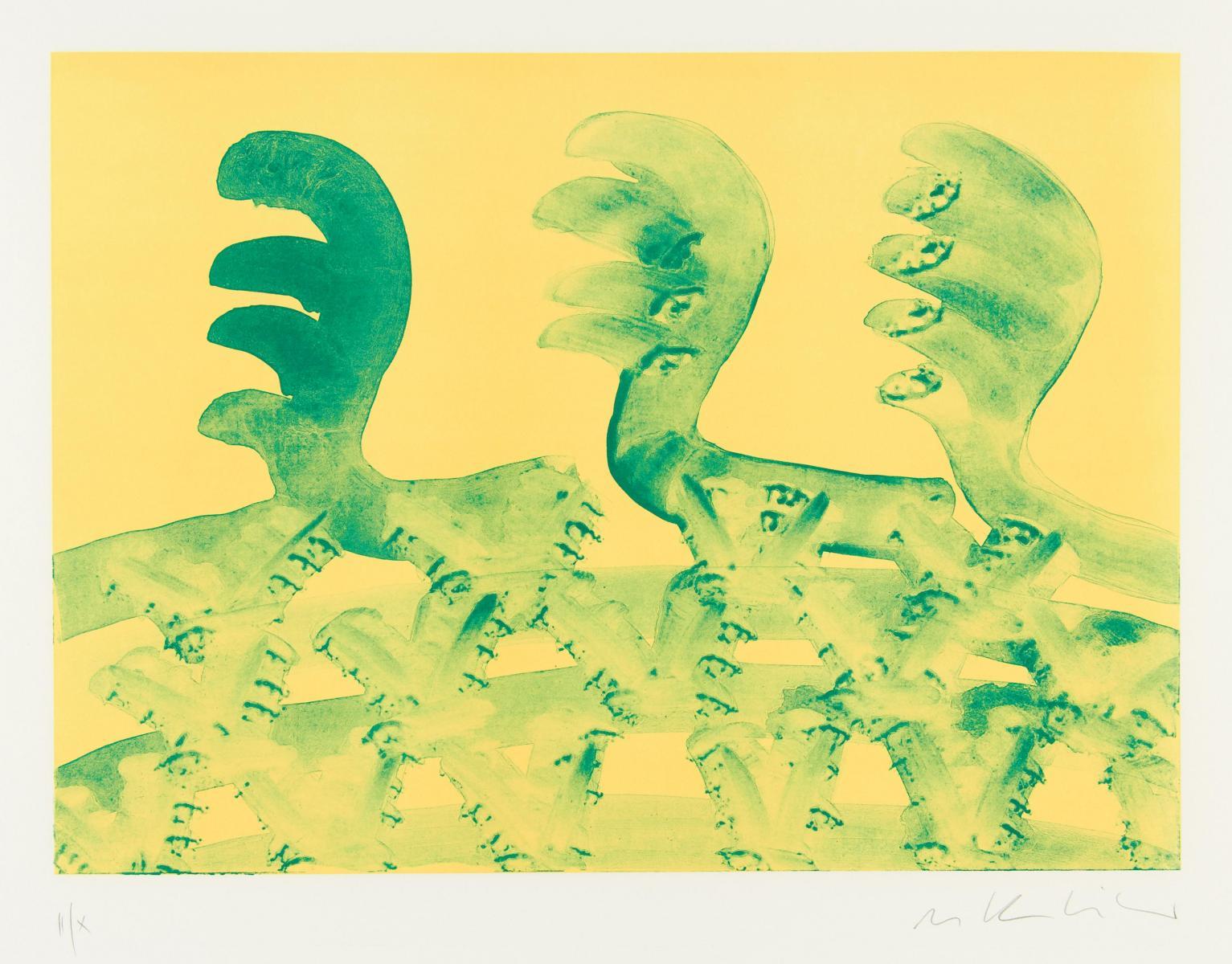 Axel Kasseböhmer - 8 Landschaften (6 Blätter aus einer Mappe mit 8 Arbeiten)