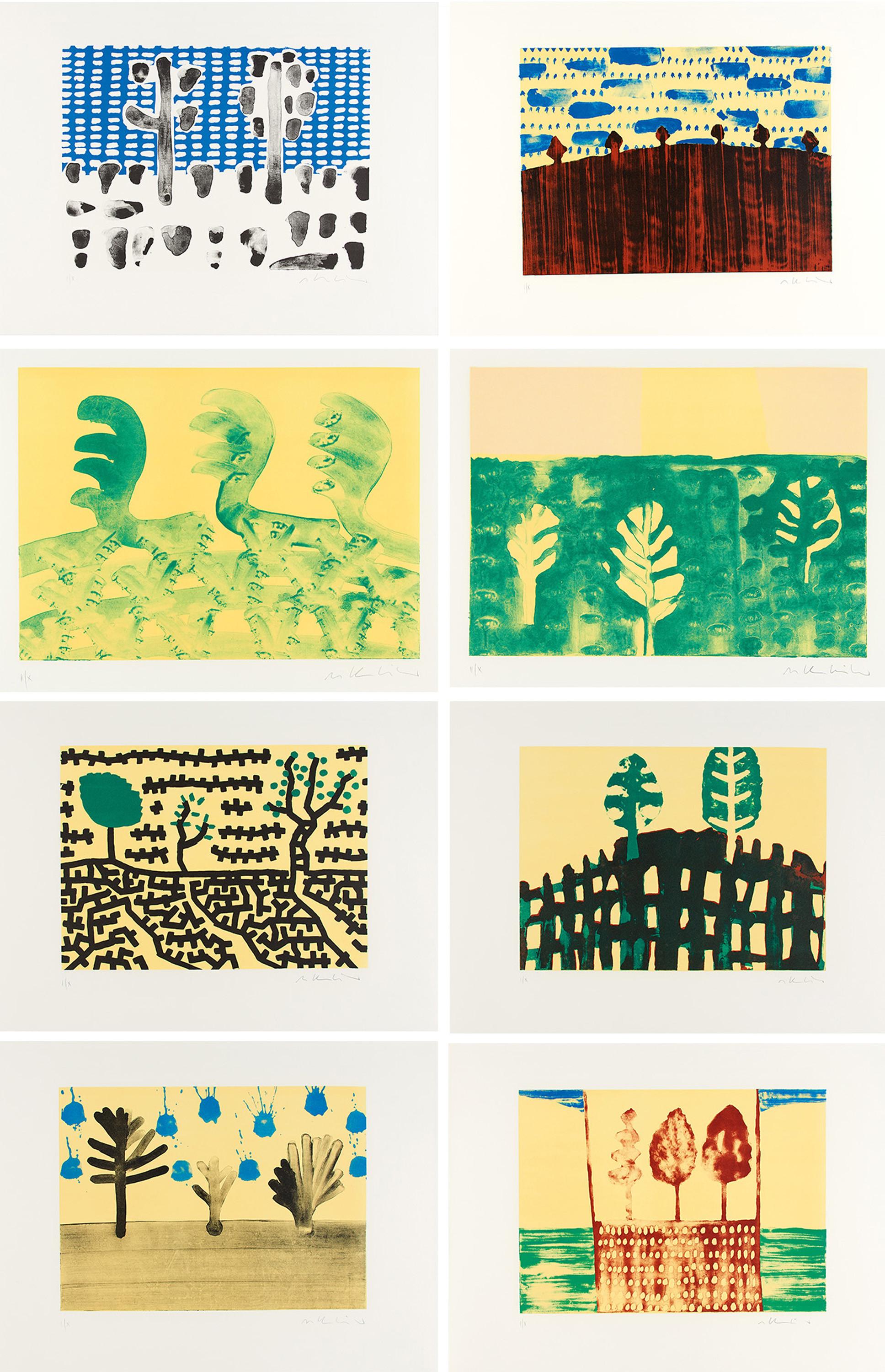 Axel Kasseböhmer - 8 Landschaften.