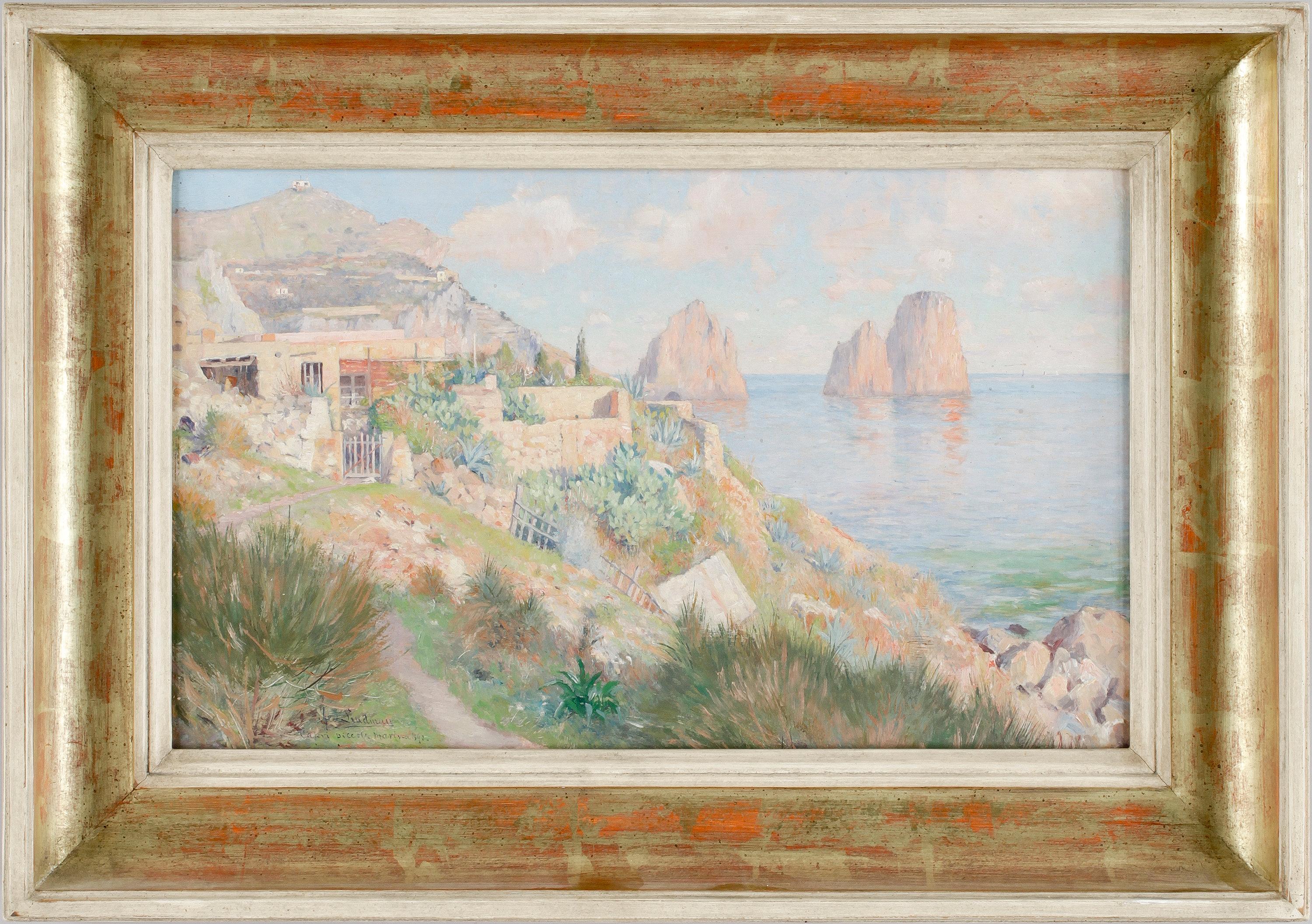 Axel Lindman - Coastal scene from Capri