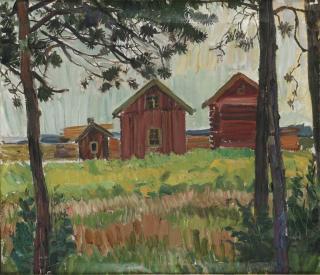 Axel Nilsson - Röda hus