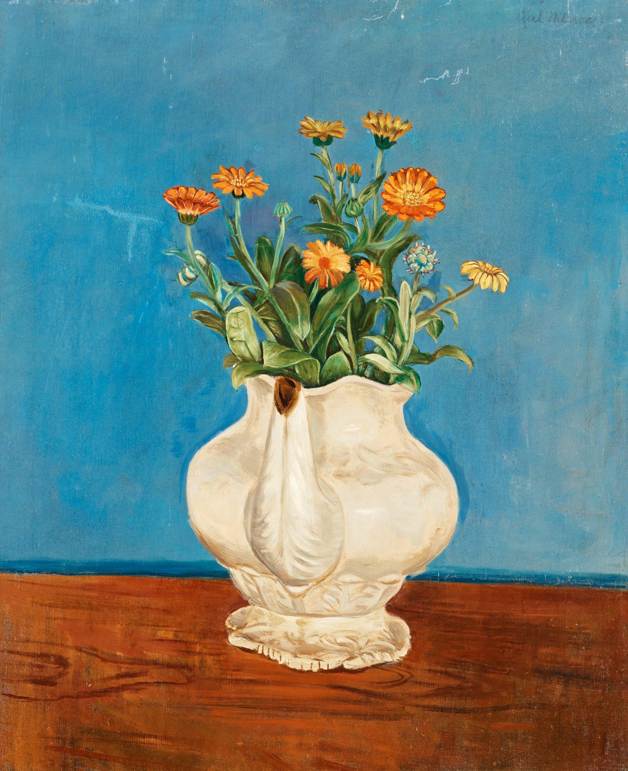 Axel Nilsson - Still life with flowers
