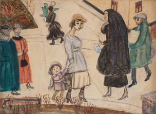 Axel Nilsson - Street scene