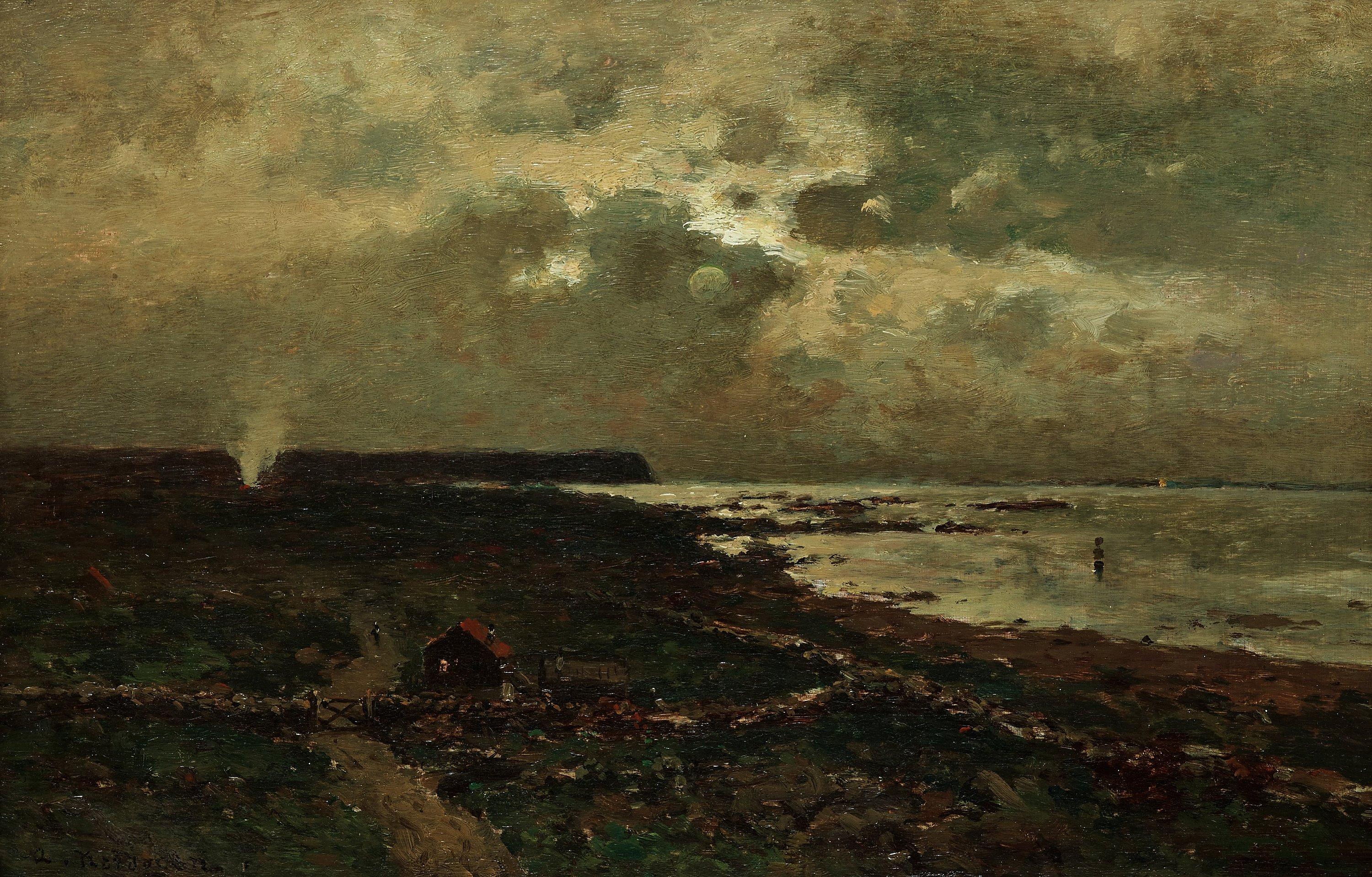 Axel Nordgren - Coastal landscape from Düsseldorf