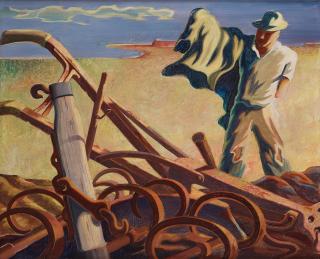 Axel Olson - Man on the beach