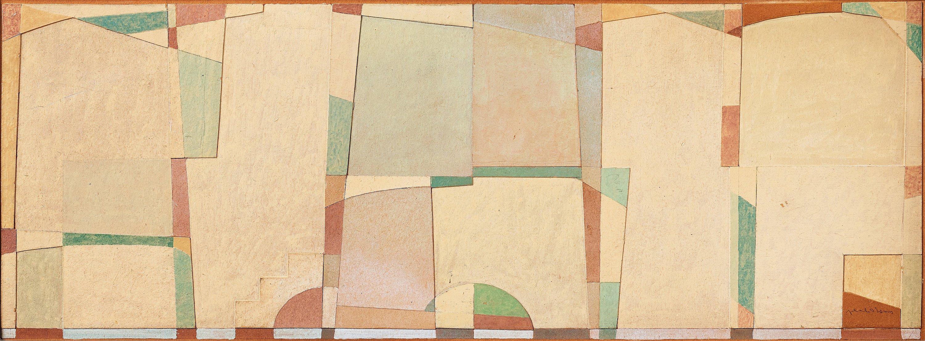 Axel Olson - Sketch for the theater in Halmstad