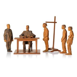 Axel Petersson Döderhultarn - \'Beväringsmönstring\' (The Enrollment Act) (5)