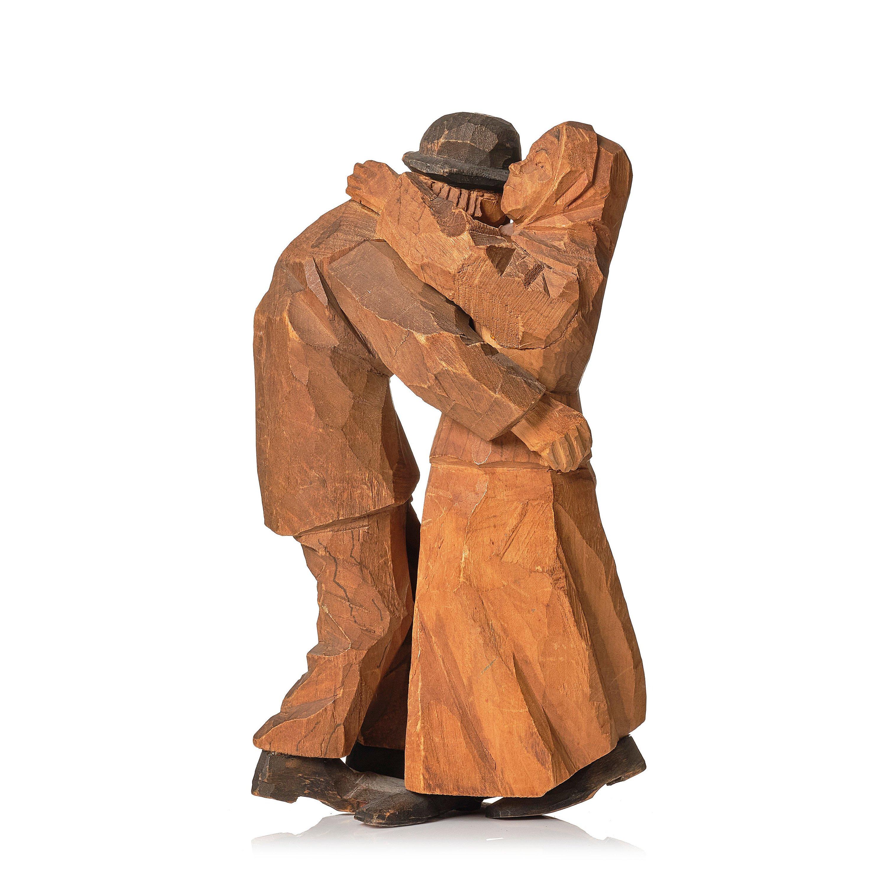 Axel Petersson Döderhultarn - Dancing couple