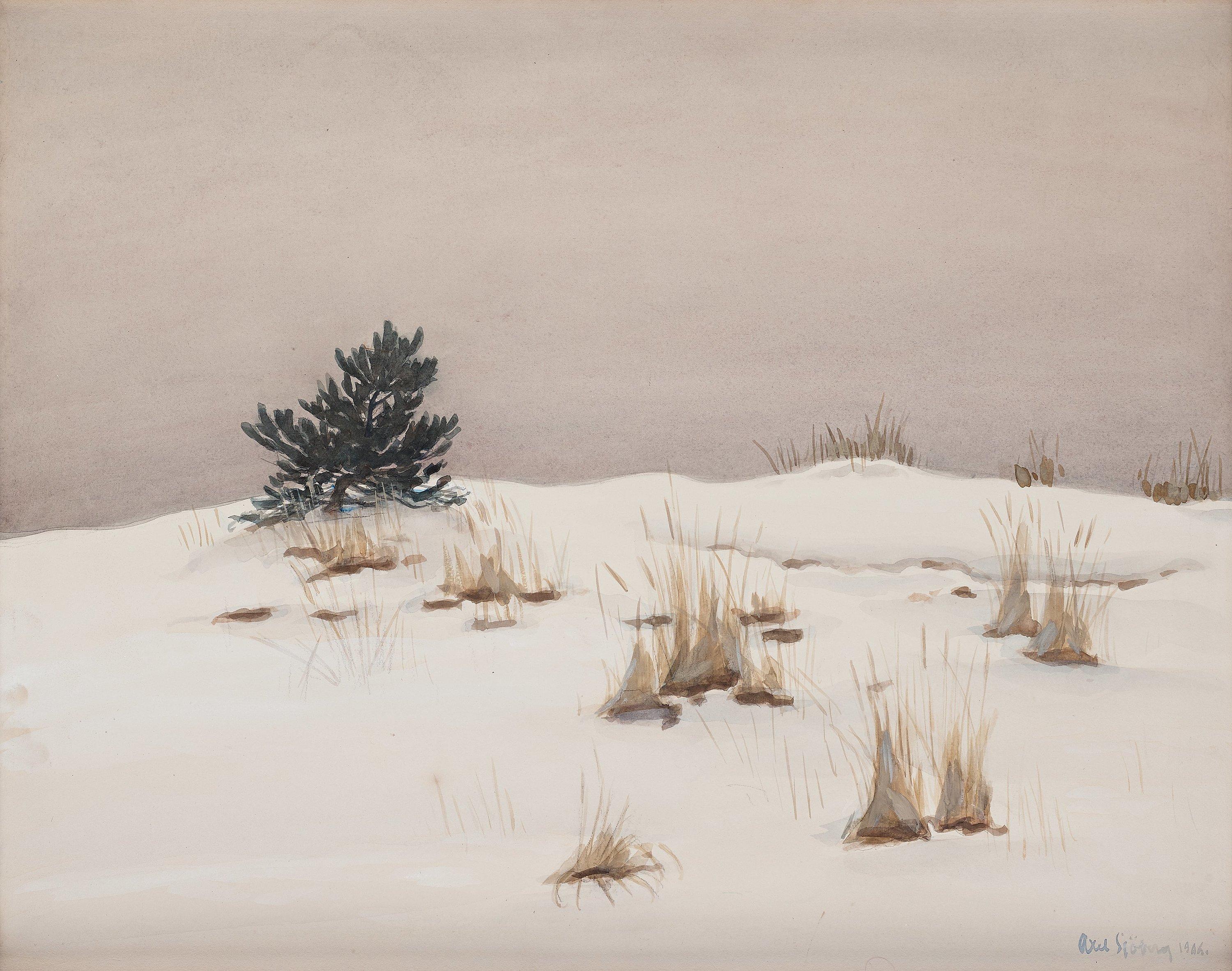 Axel Sjöberg - Winter, Sandhamn