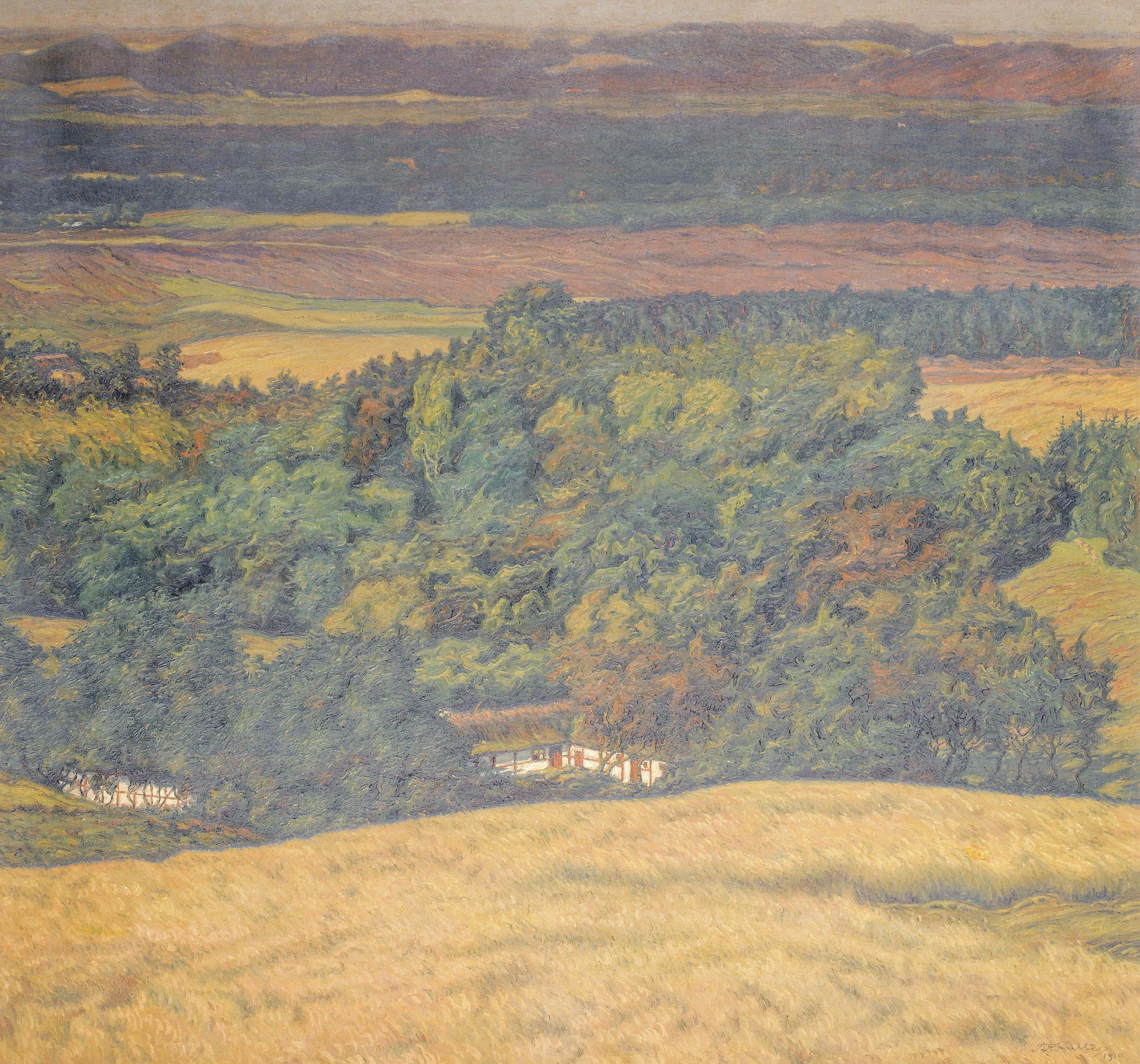 Axel Teodor Kulle - A Farmstead, Skagen