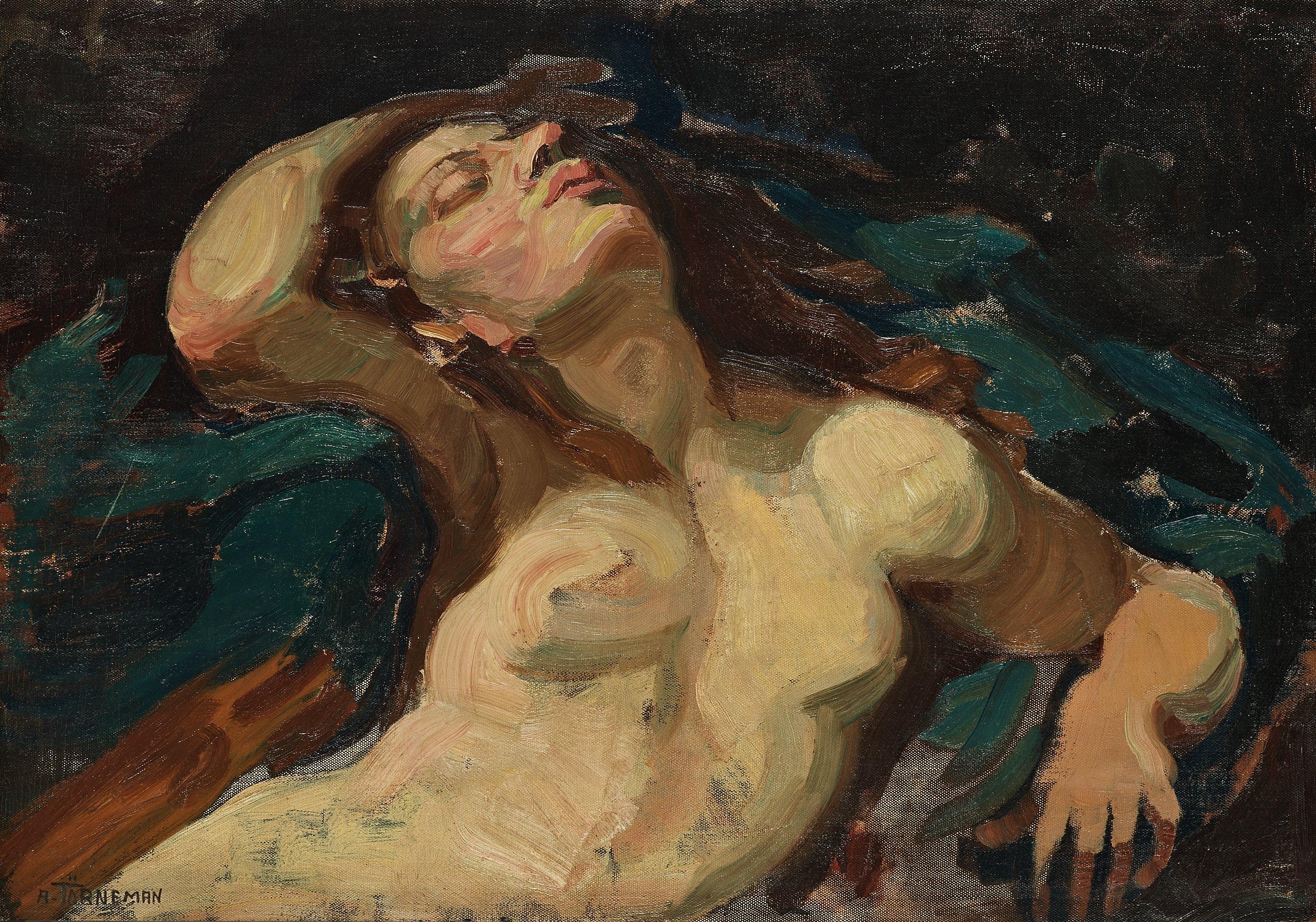 Axel Törneman - Portrait of woman