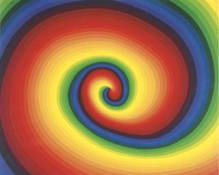 Ay-O - Black hole No. 2 (24 Rainbow Gradation.left)