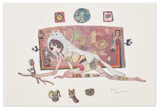 Aya Takano - An American Indian (Hunting)