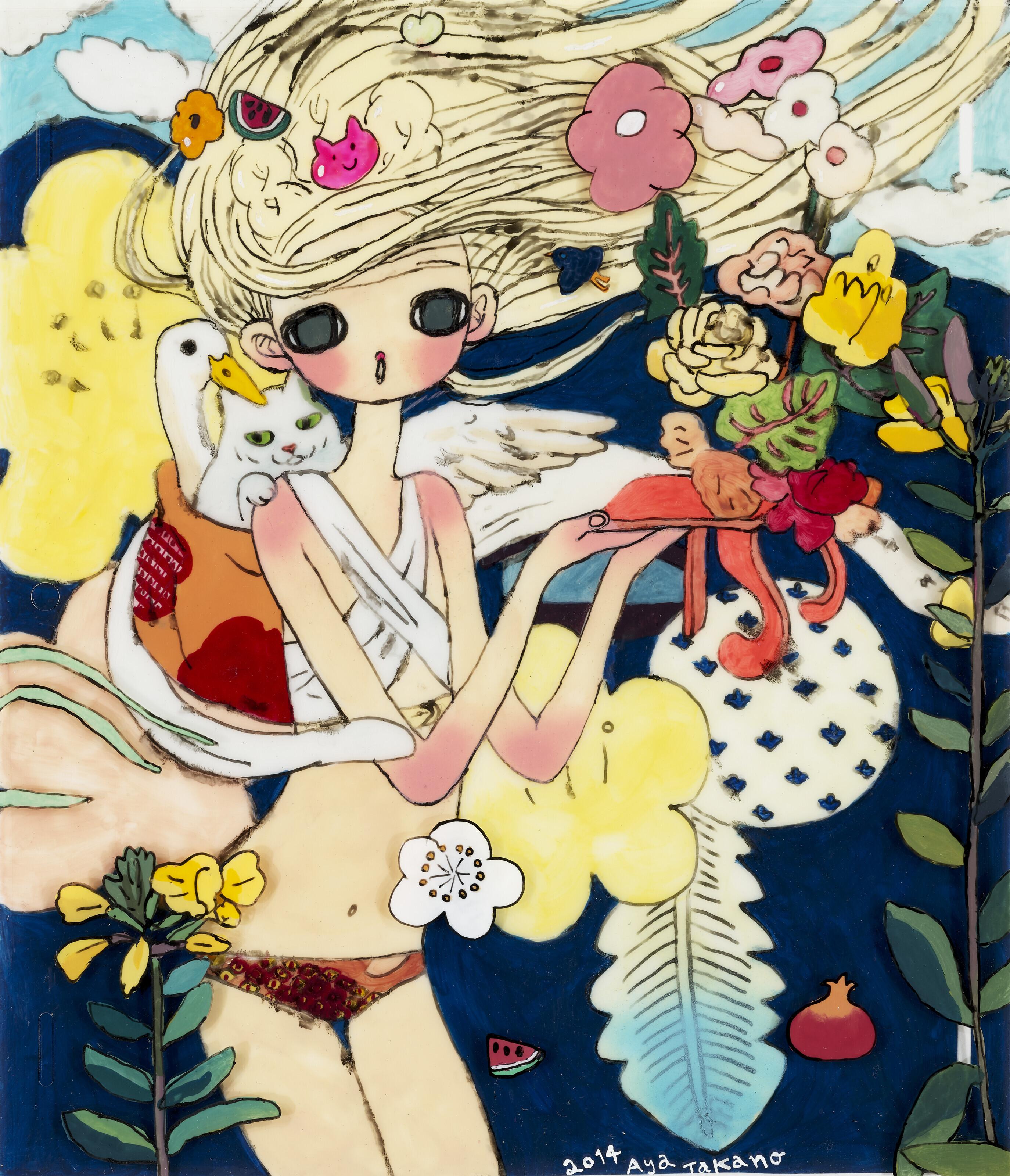 Aya Takano - Joined by My Precious Companions, I Offer these Flowers to You