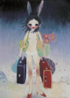 Aya Takano - Mail Mania Mami Standing in a Storm