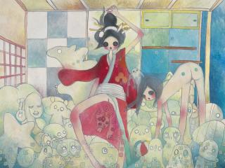 Aya Takano - Stuffed Animal Room