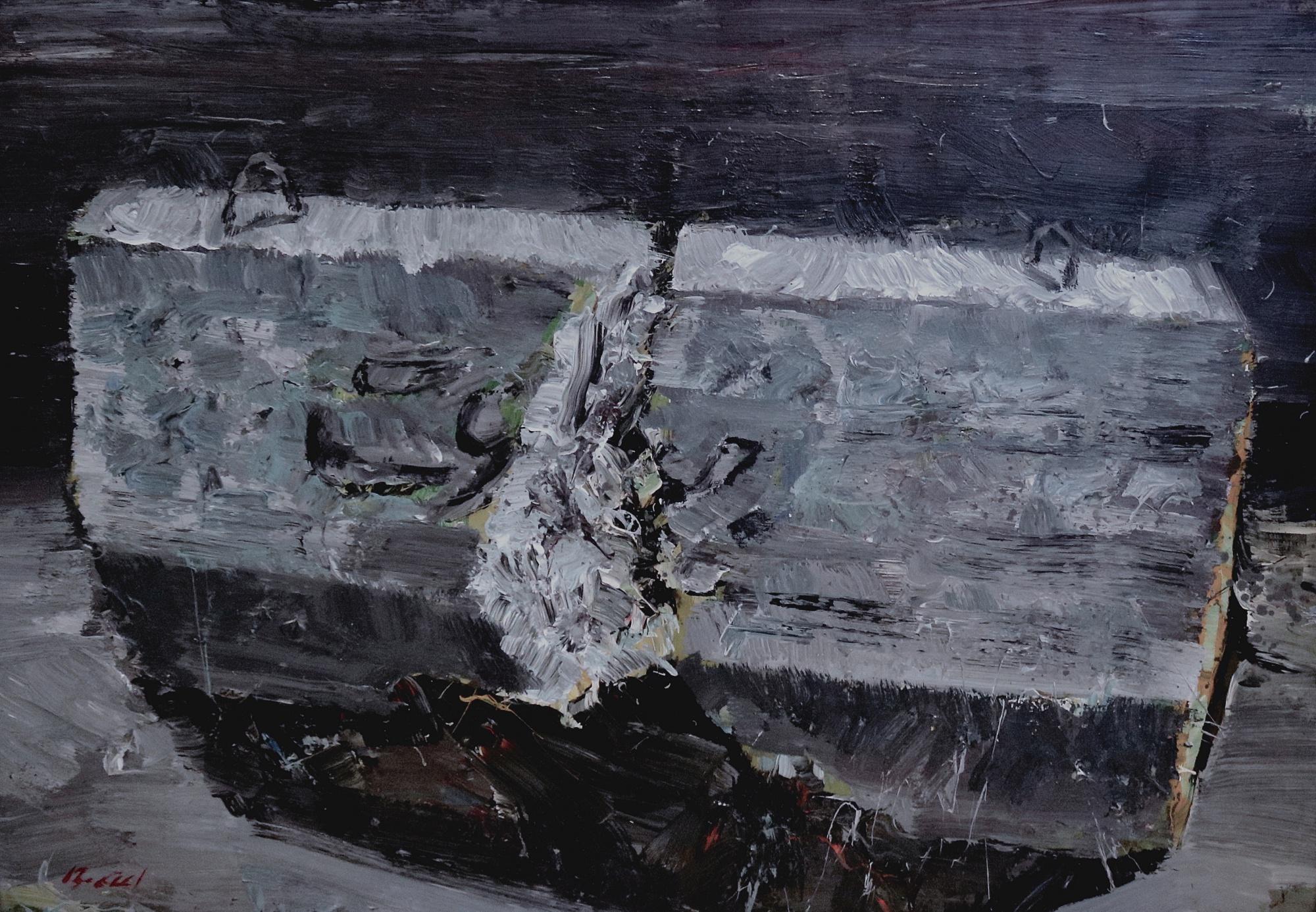 Ayman Baalbaki - Lebanese concrete Beirut Barrier