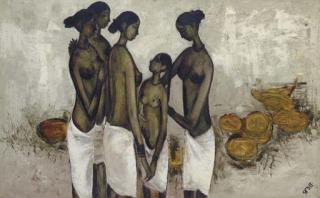 B. Prabha - Untitled (Five Women)