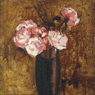 B. Prabha - Untitled (Pink Roses)
