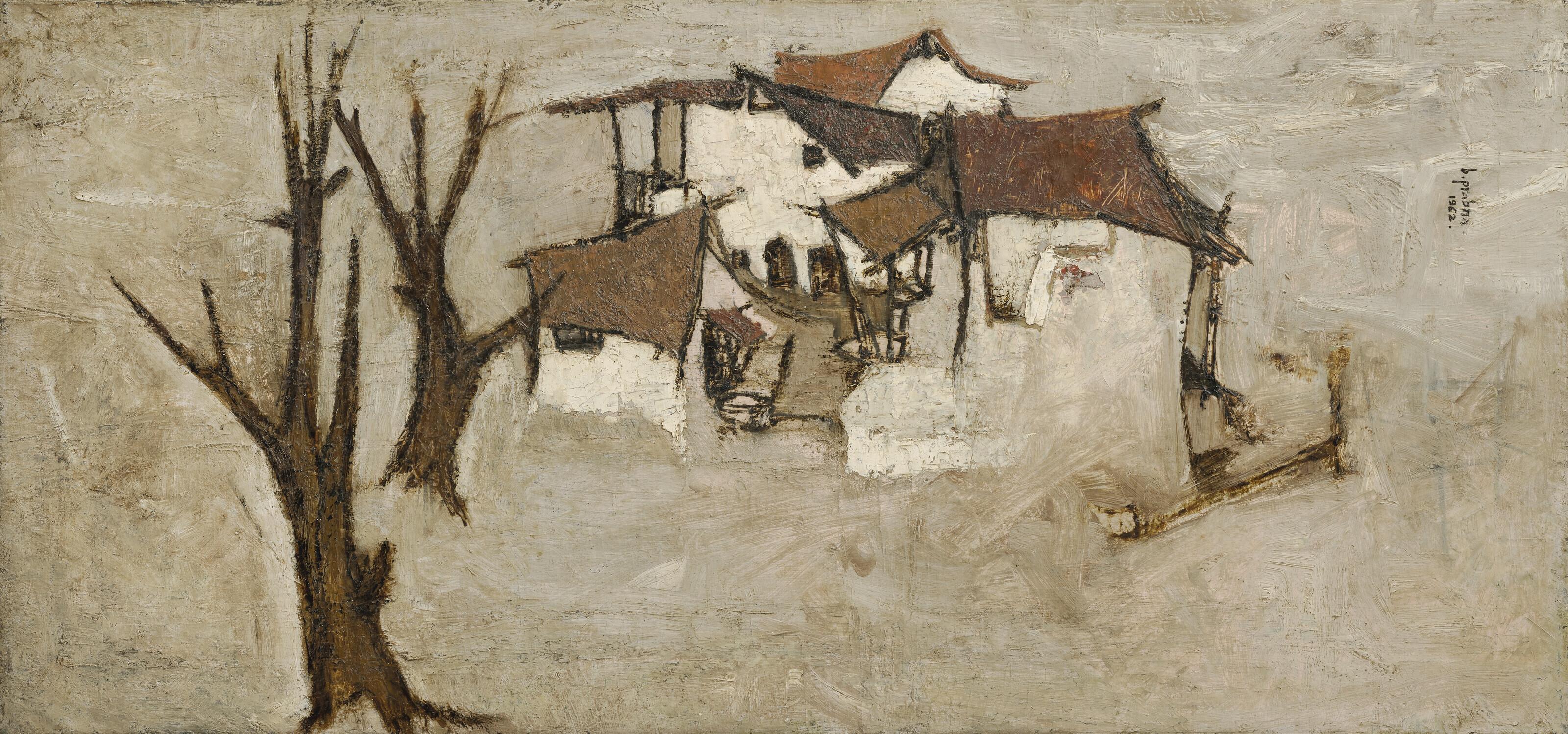 B. Prabha - Untitled (Village)