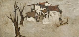 B. Prabha - Untitled (Village)