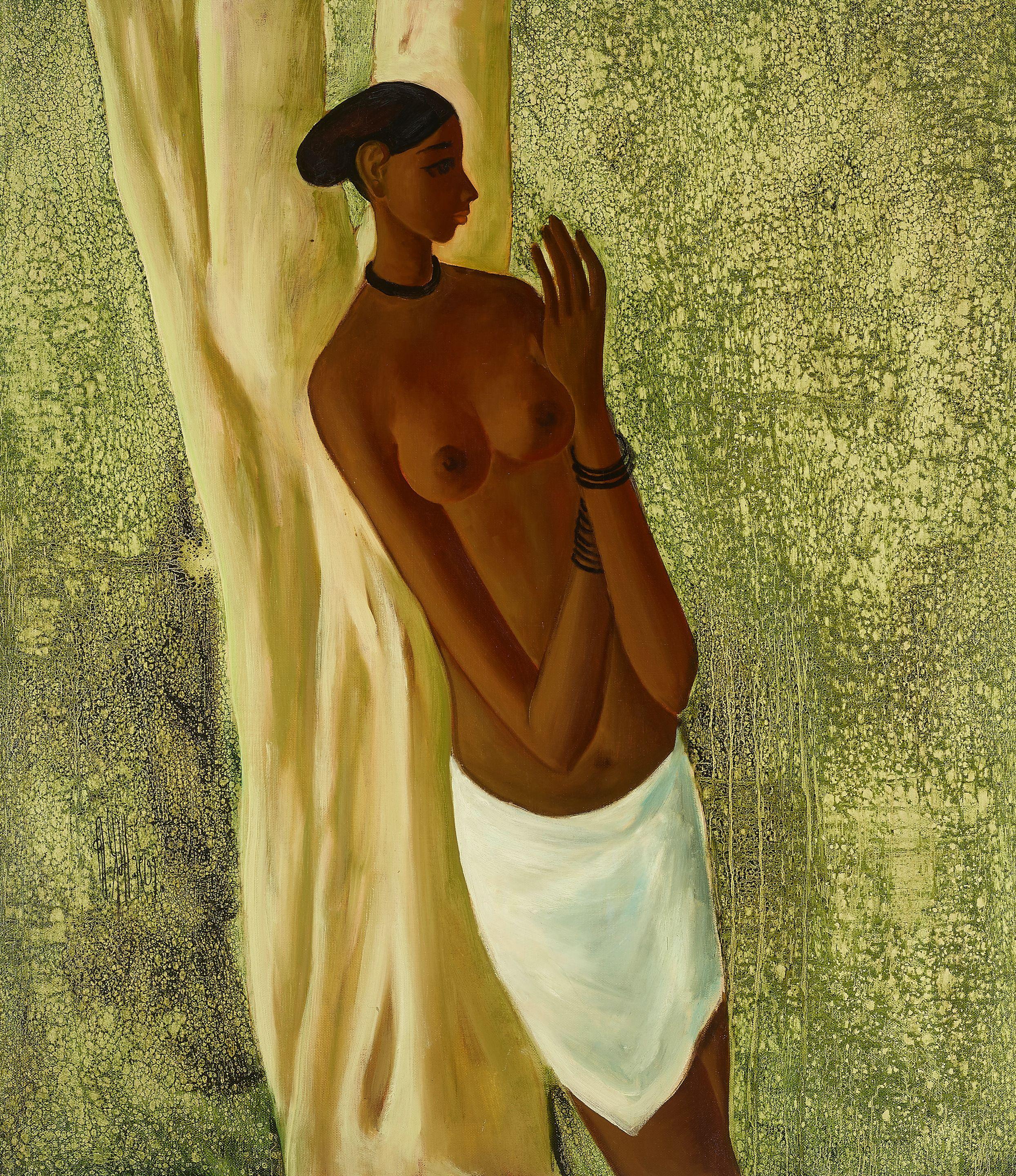 B. Prabha - Untitled (Woman)