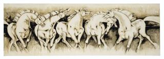 B. Vithal - Untitled (Horses)
