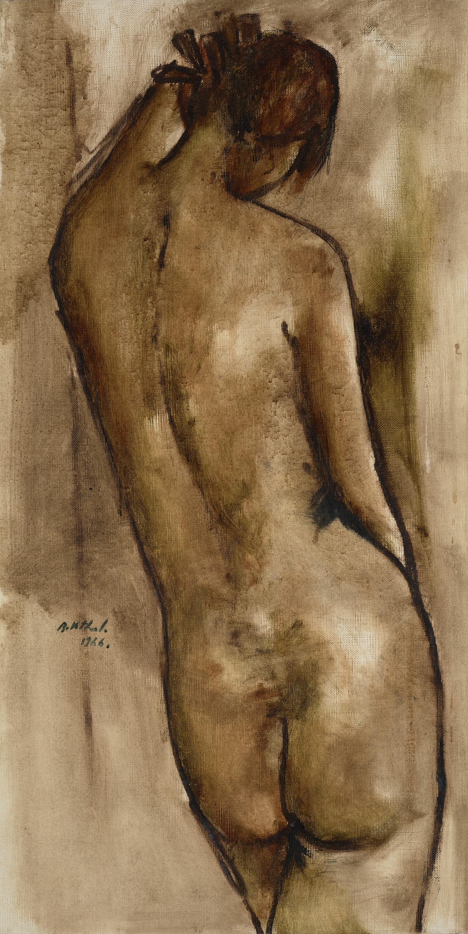 B. Vithal - Untitled (Nude)