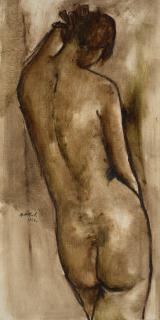 B. Vithal - Untitled (Nude)